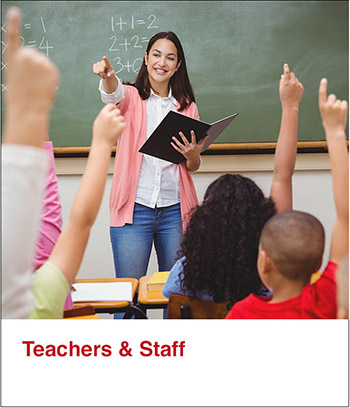 teachers and staff