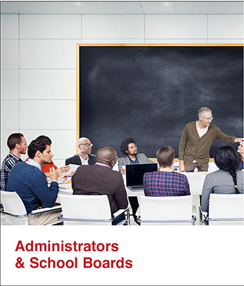 administrators and school board